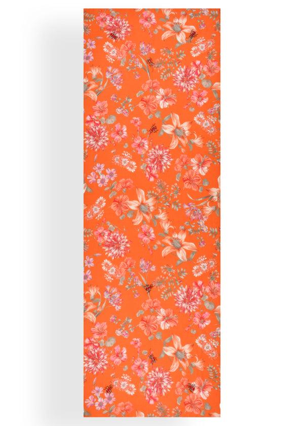 Janavi Flower Orchard In Shahbano Twill