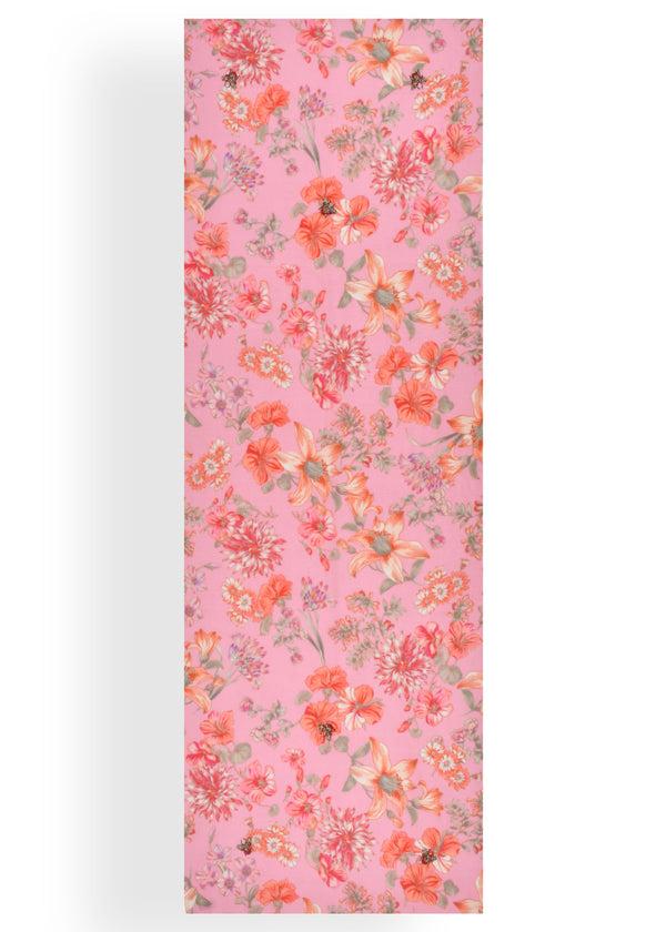 Janavi Flower Orchard In Shahbano Twill