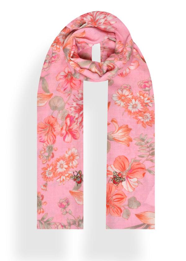 janavi Flower Orchard in Shahbano Twill