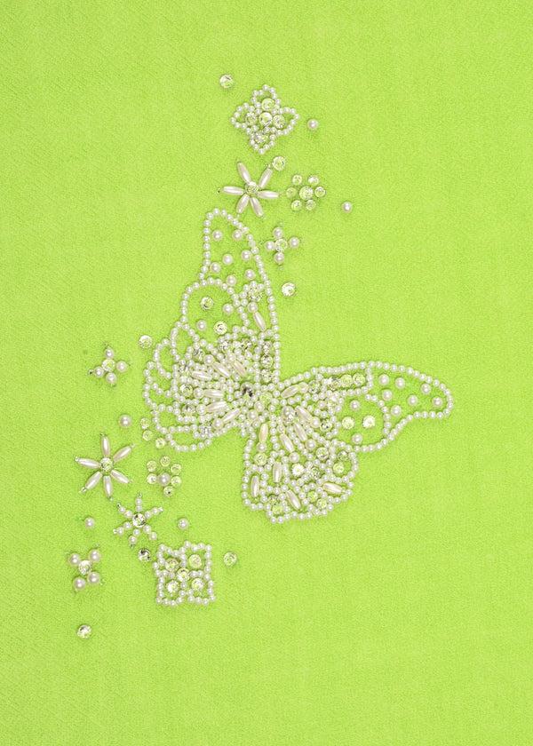 Janavi Flying Pearls In Merino