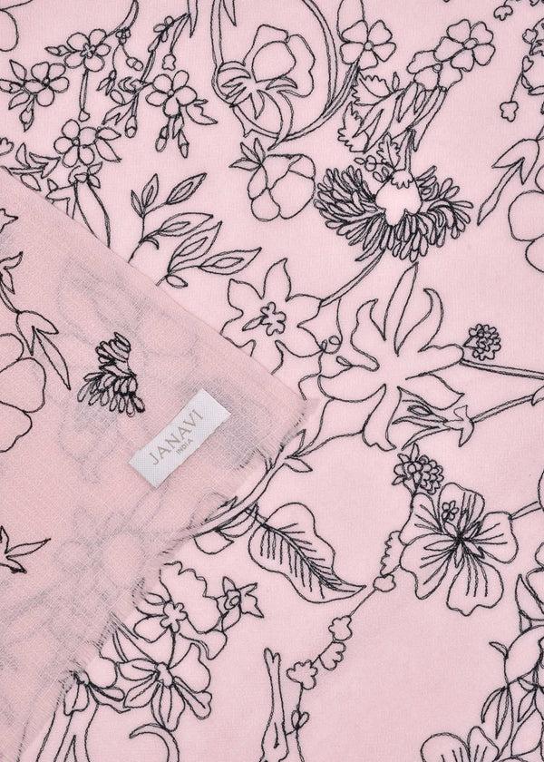 Janavi Garden Doodle In Cashmere