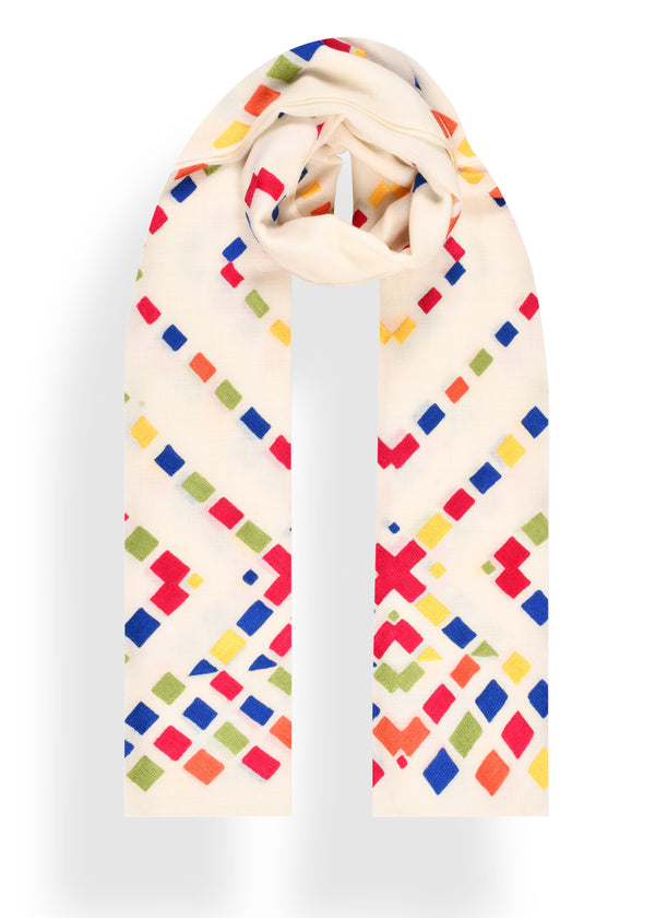 janavi Geometric Art in Cashmere