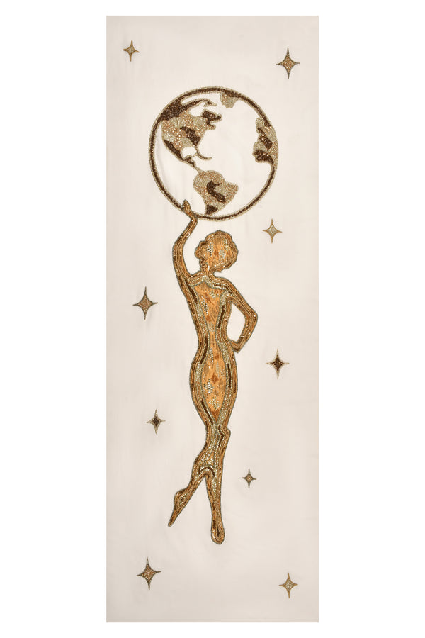 Janavi Globe Lady In Cashmere