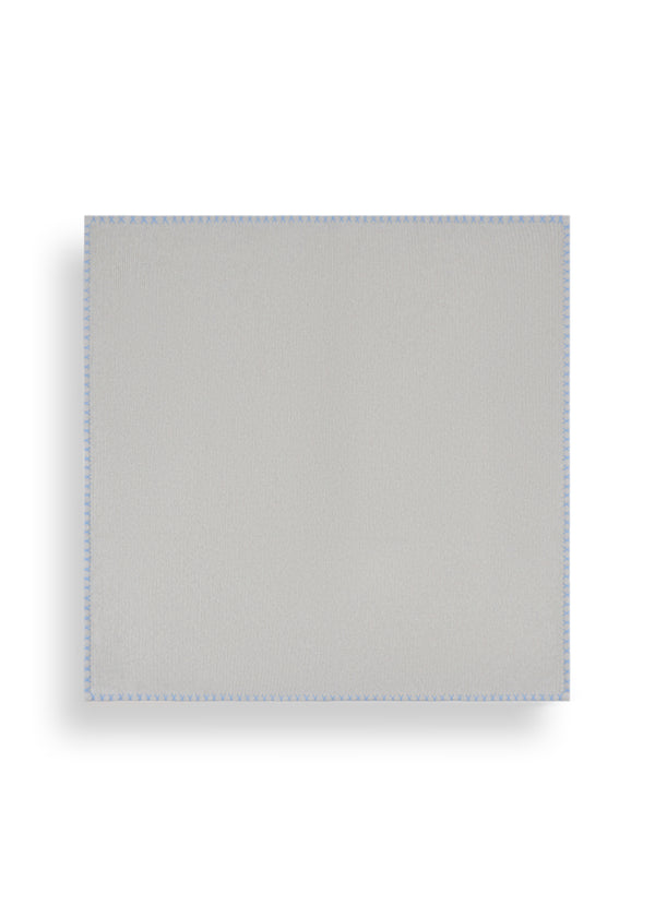 Janavi Herringbone Baby Blanket In Cotton