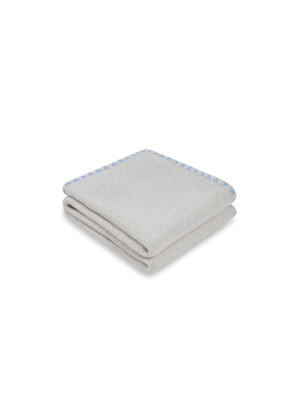 janavi Herringbone Baby Blanket in Cotton