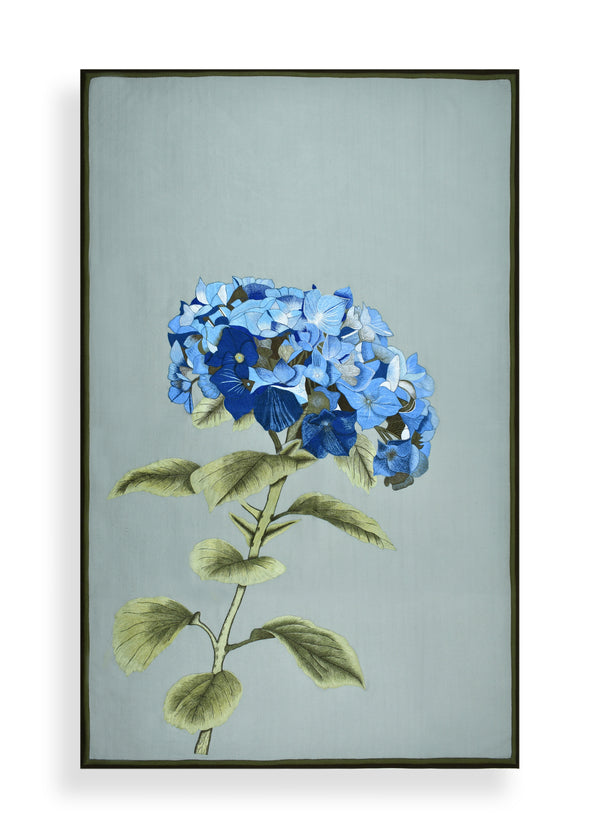 janavi Herringbone Twill Weave Blanket Hydrangea