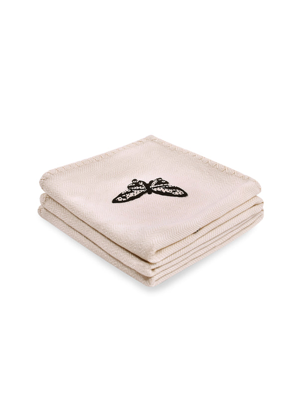 Janavi Herringbone Weave Blanket Busy Bugs