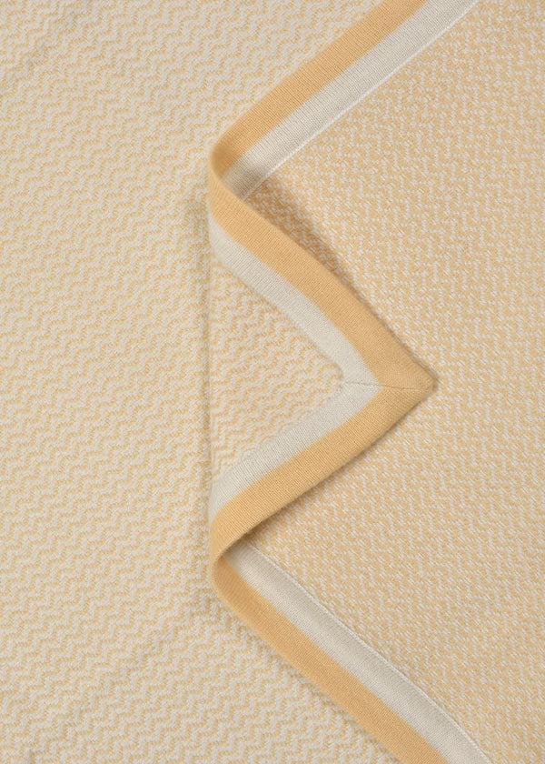 Janavi Honey Mist Blanket In Cashmere