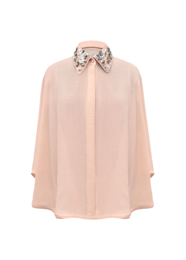 janavi Iceberg Cape in Cashmere