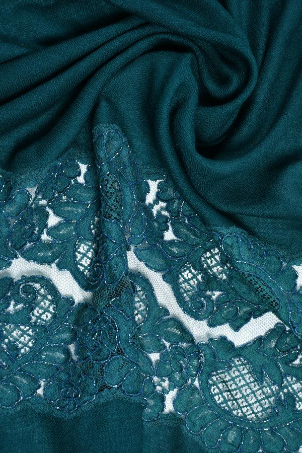 Janavi Lace Insertion In Cashmere