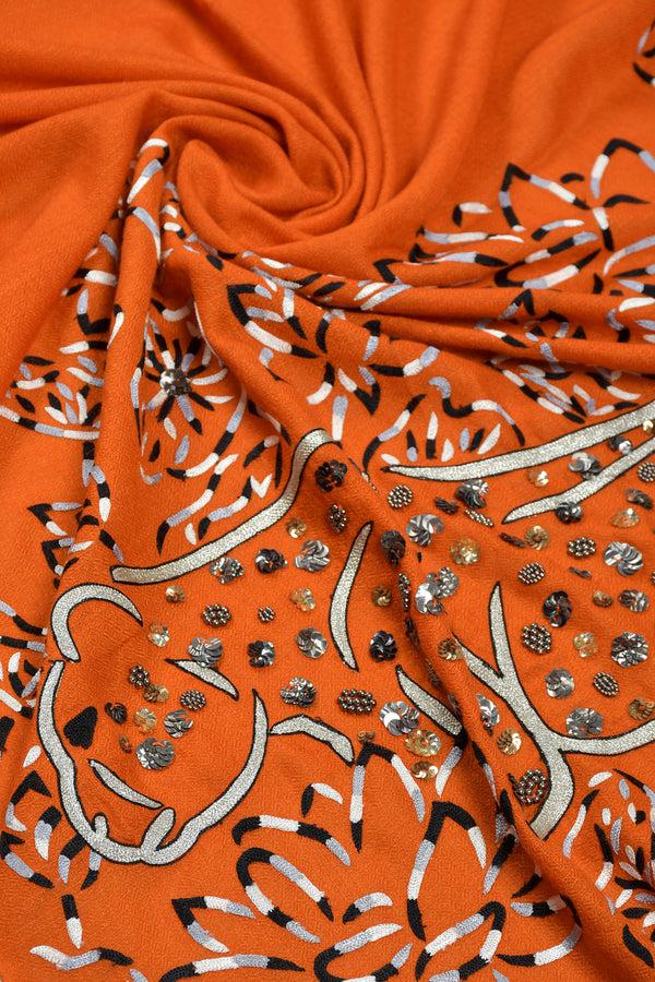 Janavi Leopard In Cashmere