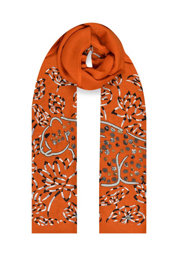 janavi Leopard in Cashmere