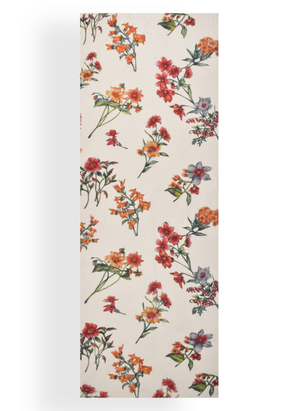 Janavi Morning Glory In Wool Silk