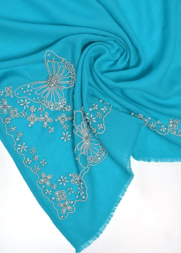 Janavi Pearl Butterfly In Merino