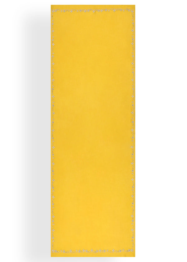 Janavi Pearl Flowers In Merino