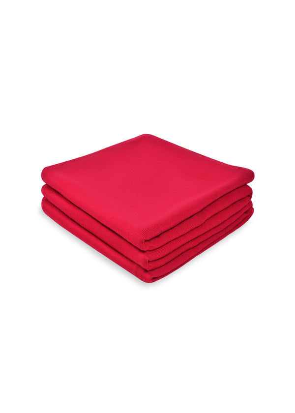 janavi Reversible Knitted Blanket in Merino