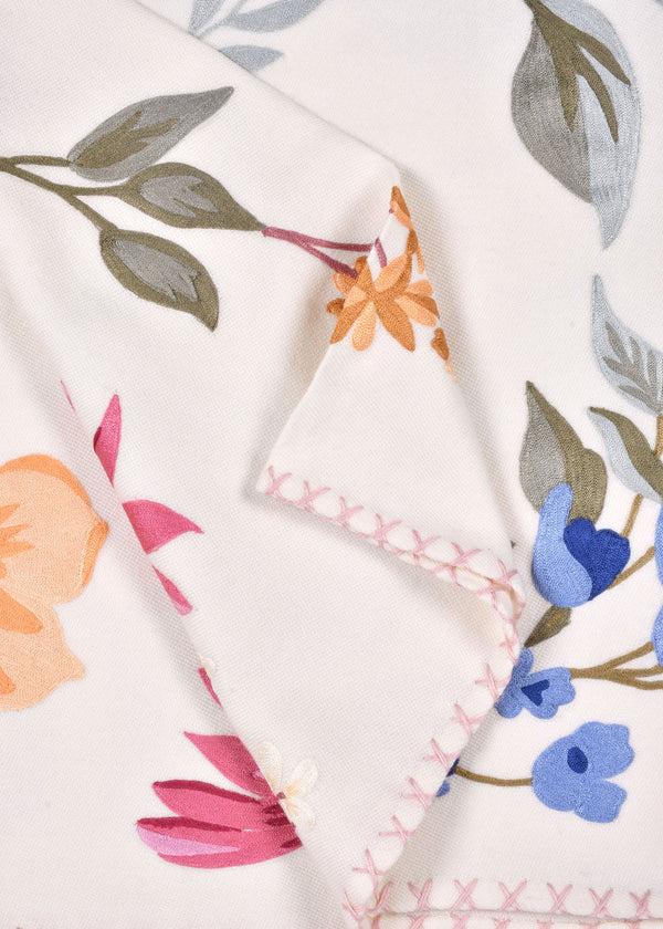 Janavi Reversible Weave Blanket Blooming Wings
