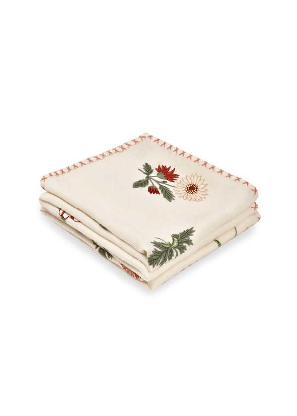 Janavi Reversible Weave Blanket Mughal Garden