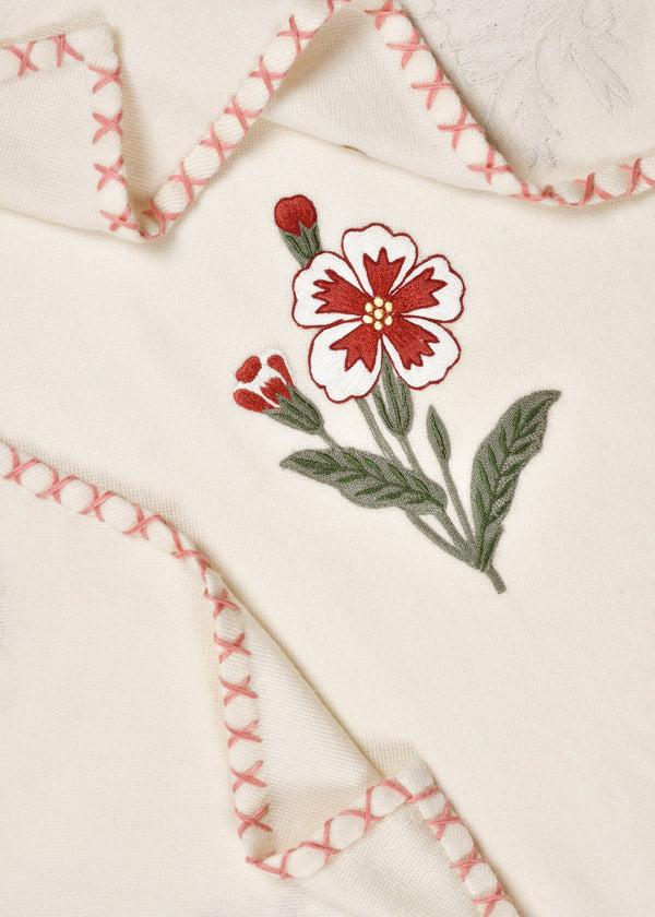 Janavi Reversible Weave Blanket Mughal Garden