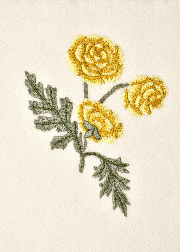 Janavi Reversible Weave Blanket Mughal Garden