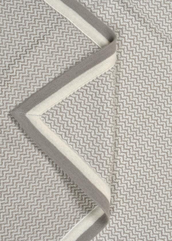 Janavi Sandstone Baby Blanket In Cashmere