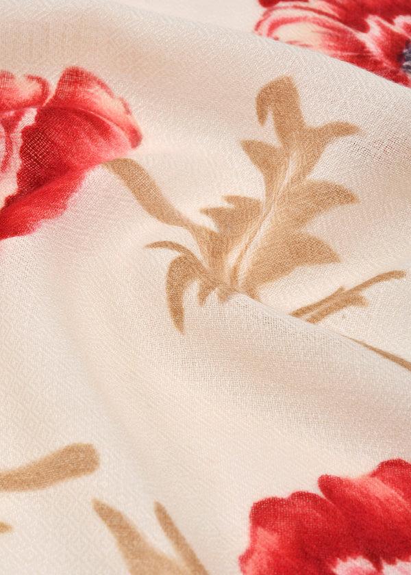 Janavi Sky Of Roses In Merino