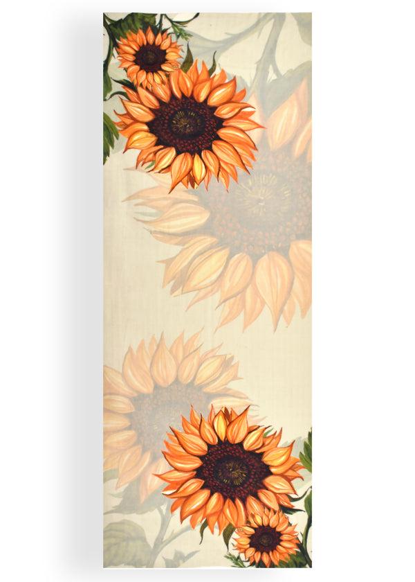 Janavi Sunflower Song In Wool Silk