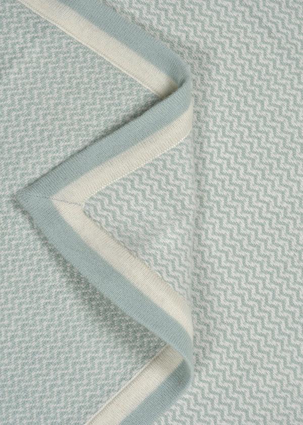 Janavi Tranquil Leaf Blanket In Cashmere