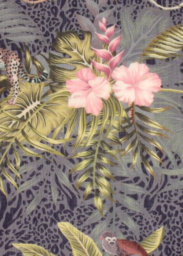 Janavi Under The Tropicals In Wool Silk