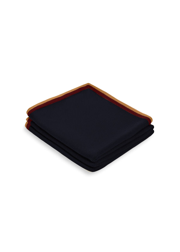 janavi Medium Twill Blanket with Double Border in Merino