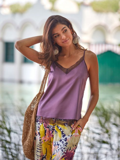 janira Cta. B Lace Summer Satin