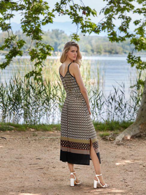 Janira Dress Long Im Vitral