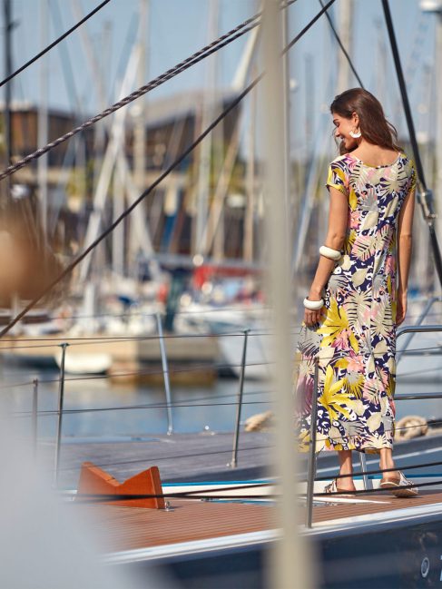 Janira Dress Long M/C Fiji