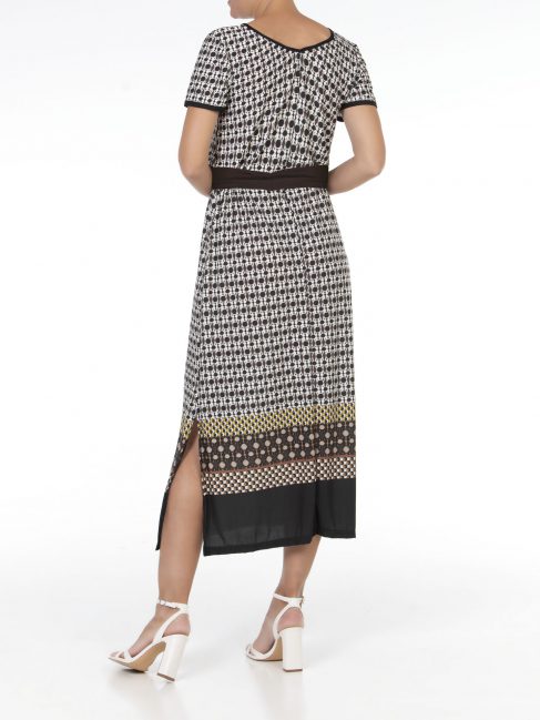 Janira Dress Long M/C Vitral