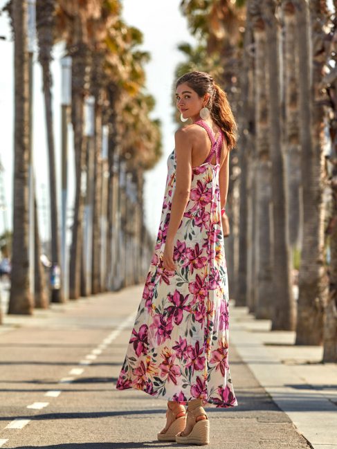 Janira Dress Long Orchid