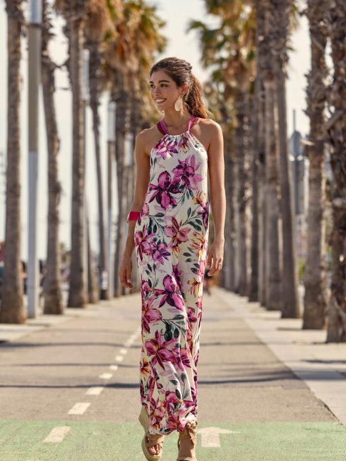 Janira Dress Long Orchid