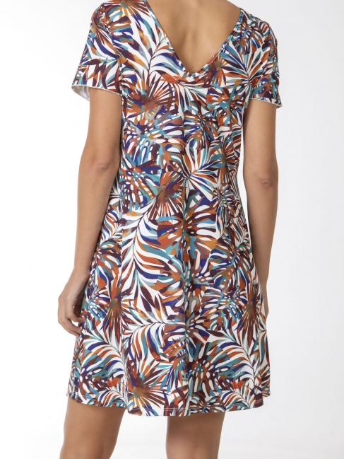 Janira Dress M/C Tropicpalm