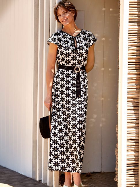 Janira Dress Midi M/Cc Margaritas