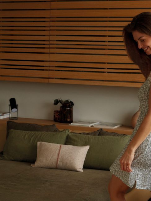 Janira Nightdress Ditsy Palms