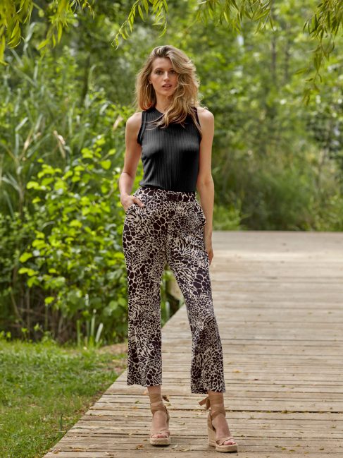 janira Pants Crop Fl Zambia