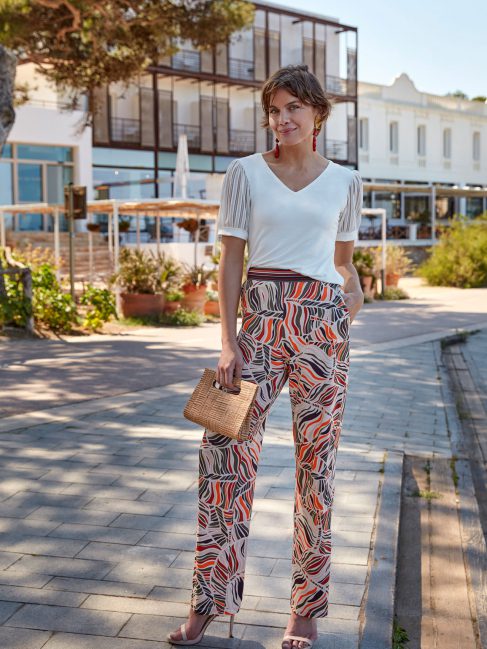 janira Pants Loo Red Sea