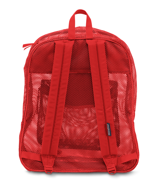 Jansport Mesh Pack Backpack Red Tape