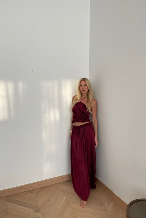 Janthee Berlin Cindy Skirt - Raspberry