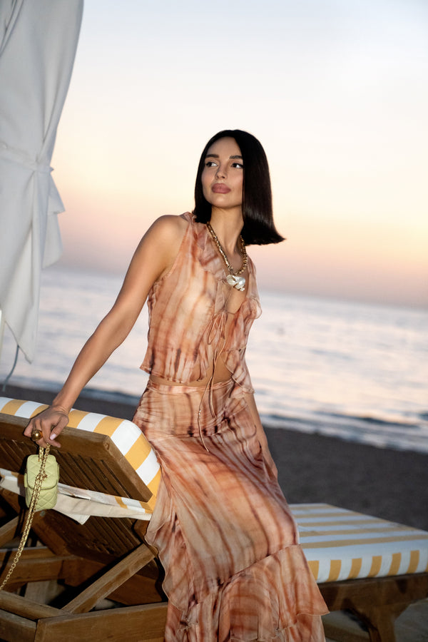 Janthee Berlin Gia Skirt - Dune