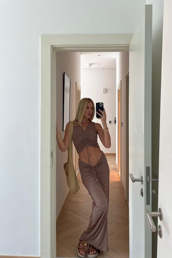 Janthee Berlin Hayden Top - Latte