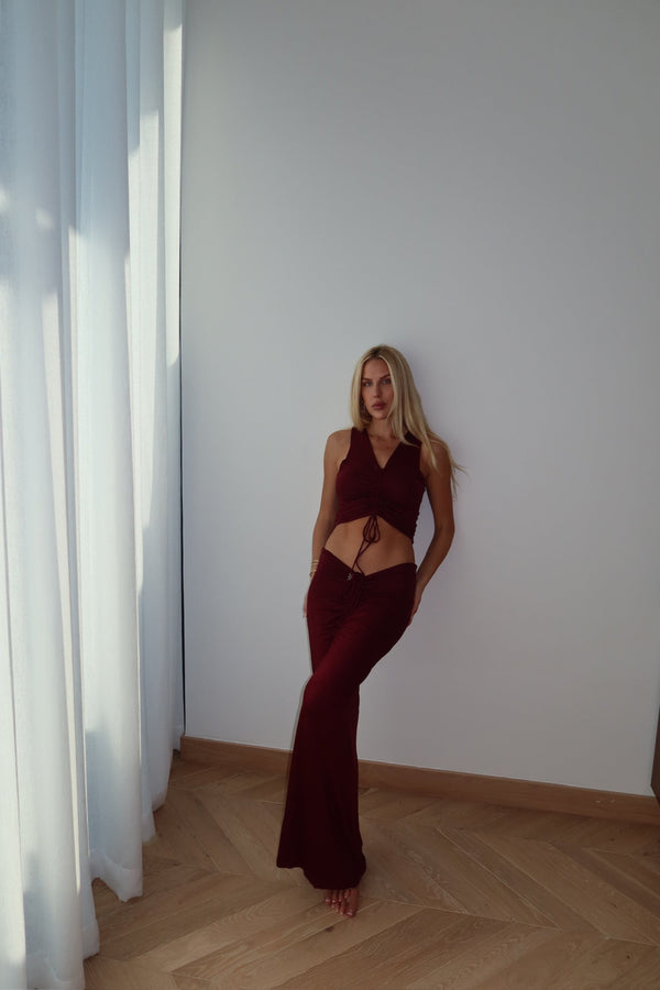 janthee berlin Hayden Top - Raspberry