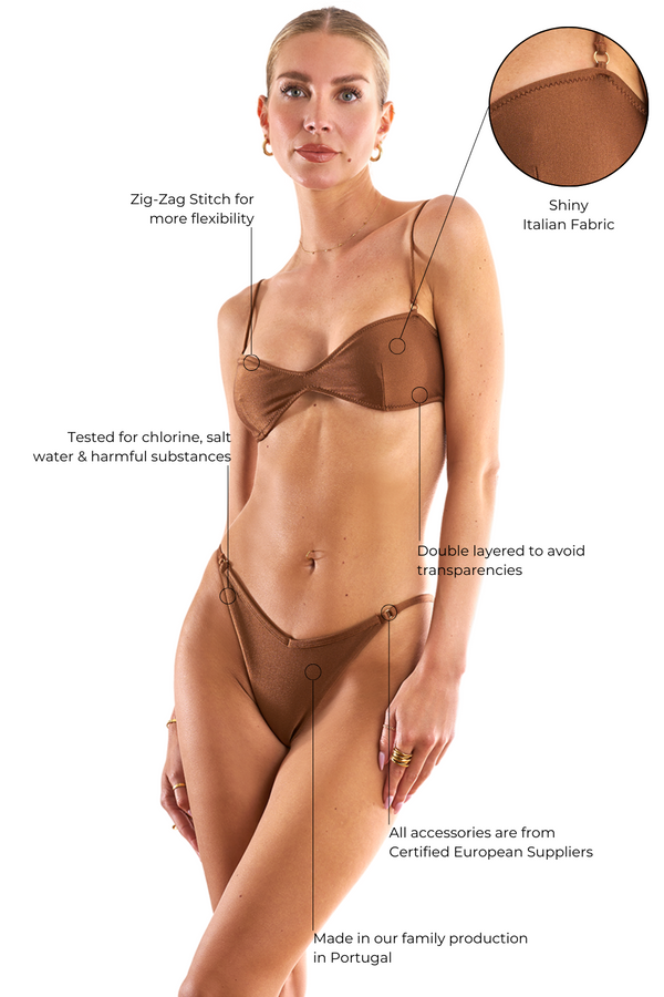 Janthee Berlin Jaz Top - Espresso