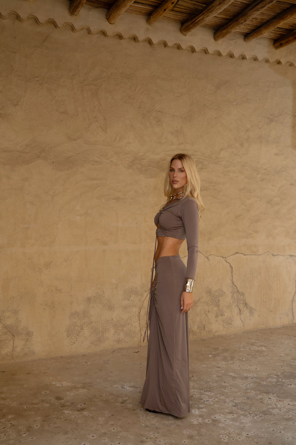 Janthee Berlin Lamis Skirt - Mist