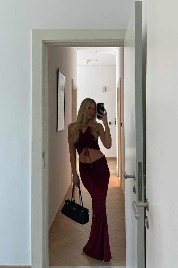 janthee berlin Lamis Skirt - Raspberry