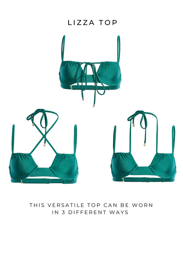 Janthee Berlin Lizza Top - Le Vert